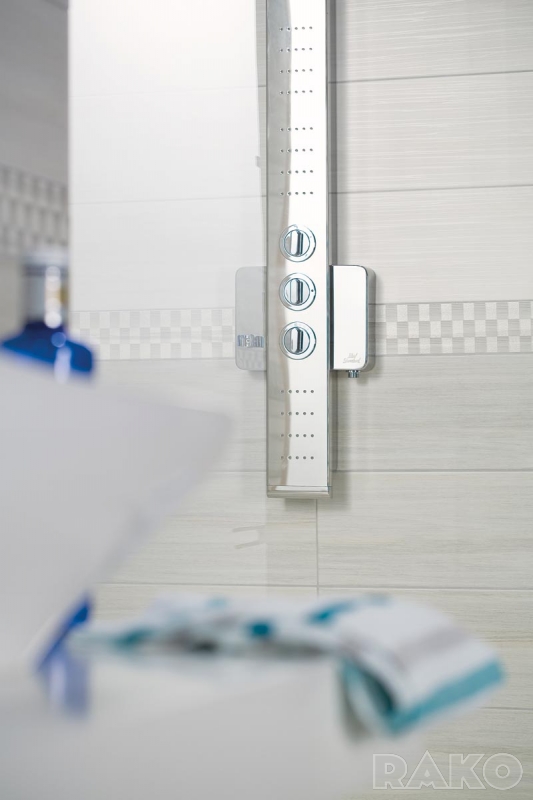 #RAKO #Charme #Obklady a dlažby #Koupelna #Klasický styl #šedá #Matný obklad #Střední formát #350 - 500 Kč/m2 #new 